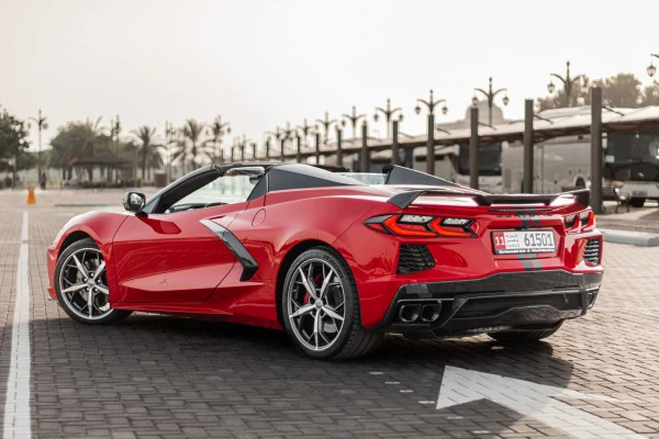 Chevrolet Corvette C8 Spyder (Red), 2023