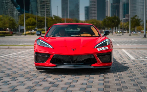 Chevrolet Corvette With Manual Retractable Roof (Red), 2022