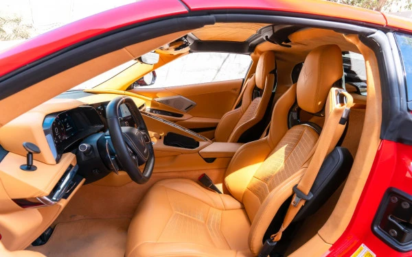 Chevrolet Corvette With Manual Retractable Roof (Red), 2022
