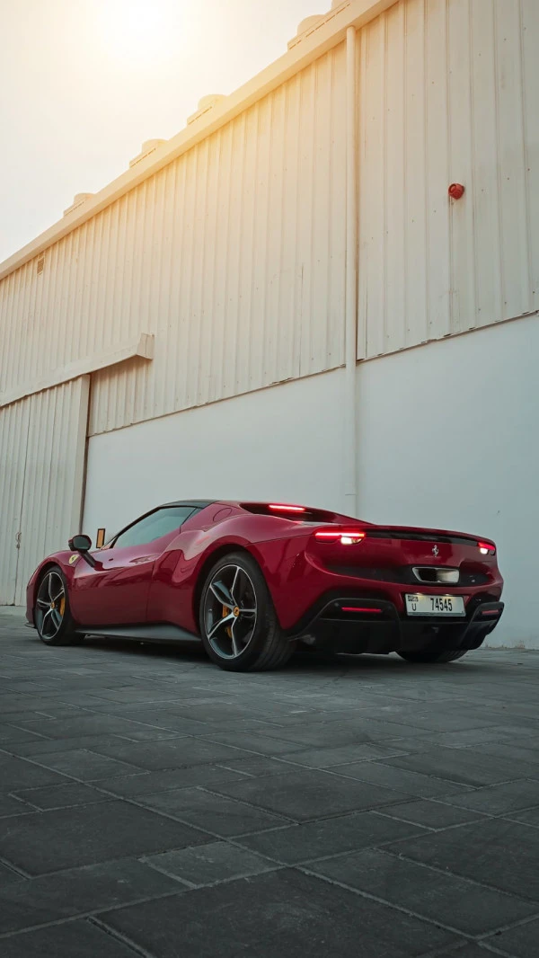 Ferrari 296 (Red), 2023