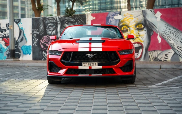 Ford Mustang cabrio (Red), 2023