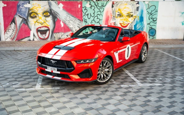 Ford Mustang cabrio (Red), 2023