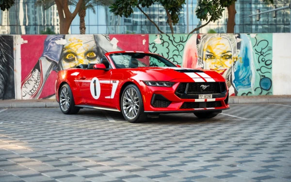 Ford Mustang cabrio (Red), 2023
