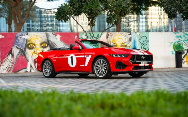 Ford Mustang cabrio (Red), 2023