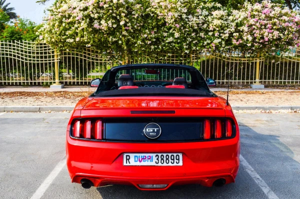 Ford Mustang Convertible (Red), 2018