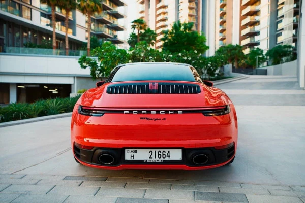 Porsche 911 Targa 4 (Red), 2022