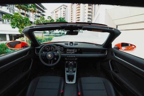 Porsche 911 Targa 4 (Red), 2022