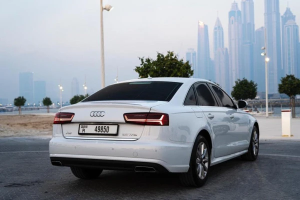 Audi A6 (White), 2016