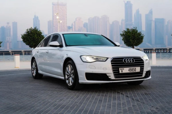 Audi A6 (White), 2016