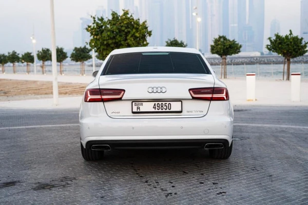 Audi A6 (White), 2016