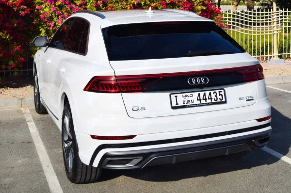 Audi Q8 (White), 2019
