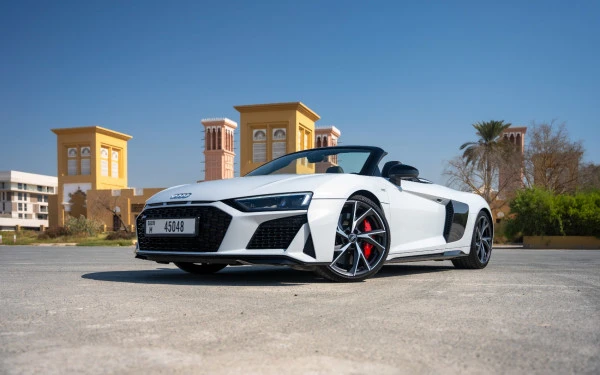 Audi R8 Spyder (White), 2024