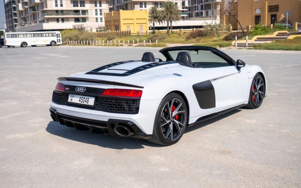 Audi R8 Spyder (White), 2024