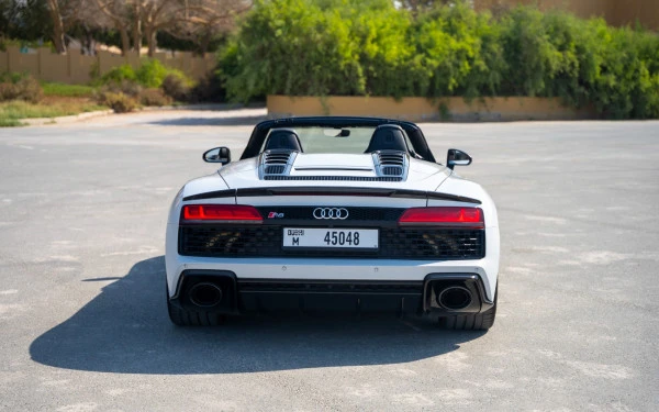 Audi R8 Spyder (White), 2024
