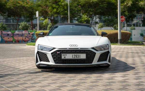 Audi R8 Spyder (White), 2024