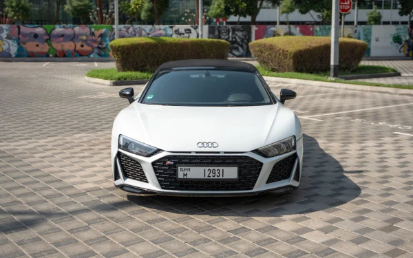 Audi R8 Spyder (White), 2024