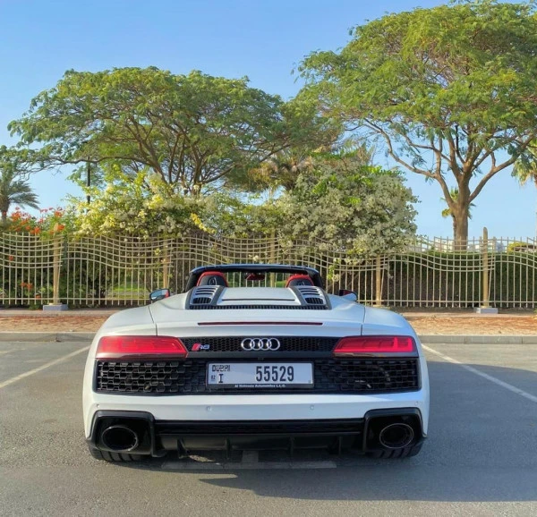 Audi R8 Spyder V10 (White), 2021