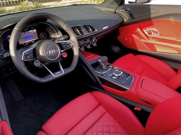 Audi R8 Spyder V10 (White), 2021