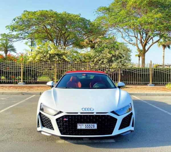 Audi R8 Spyder V10 (White), 2021