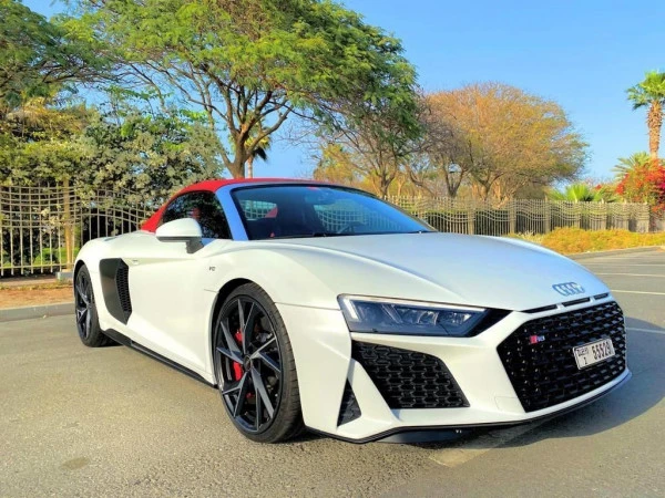 Audi R8 Spyder V10 (White), 2021