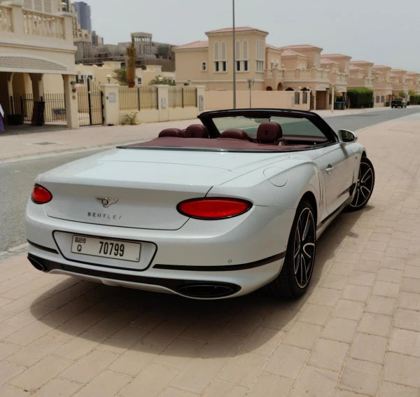 Bentley Continental GTC (White), 2019