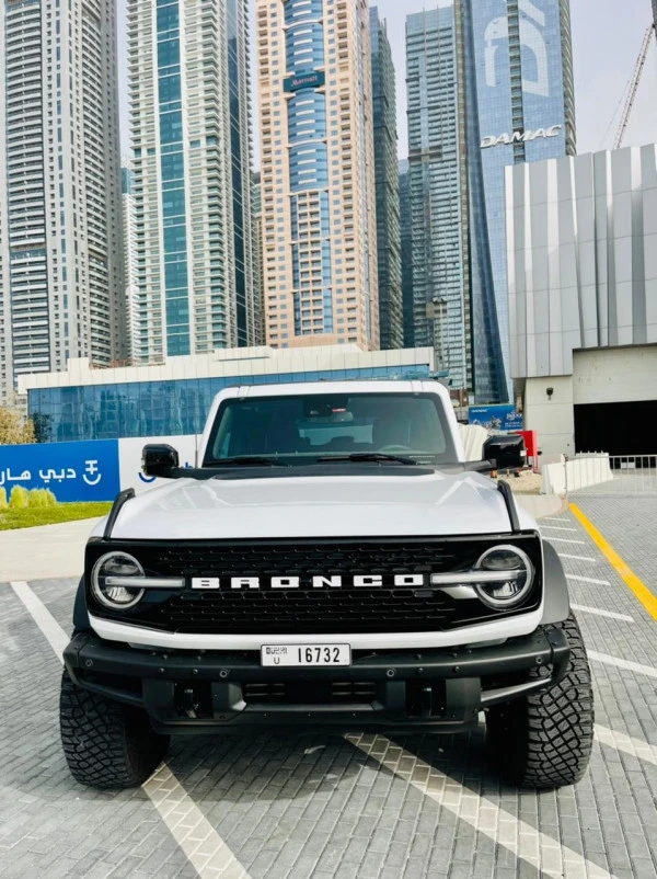 Ford Bronco Wildtrack (White), 2022