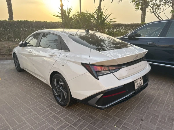 Hyundai Elantra (White), 2024