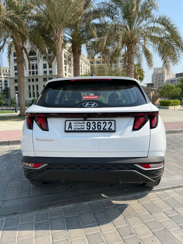Hyundai Tucson (White), 2025