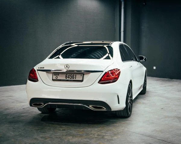 Mercedes C200 (White), 2020