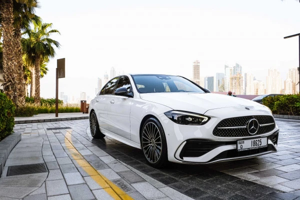 Mercedes C200 (White), 2022