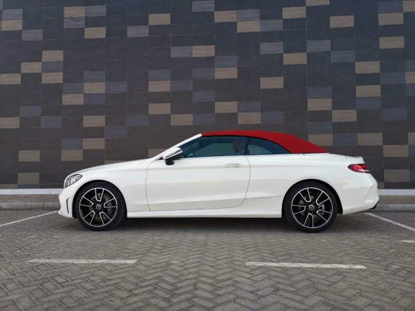 Mercedes C200 Convertible (White), 2020