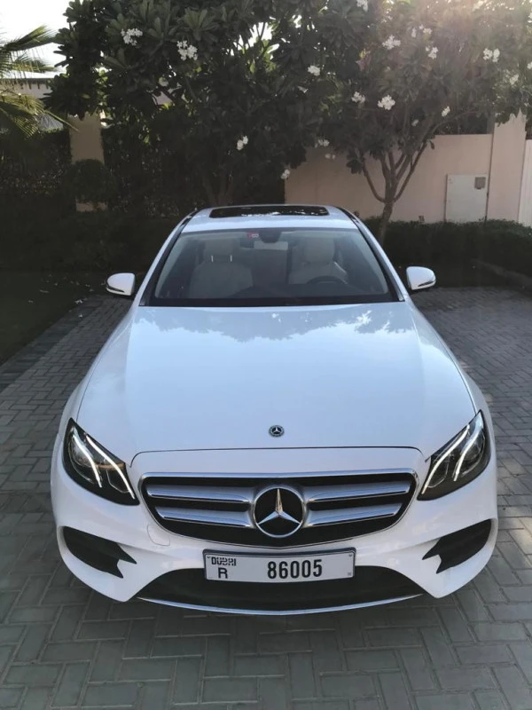 Mercedes E Class (White), 2019
