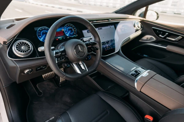 Mercedes EQS 53 AMG (White), 2023