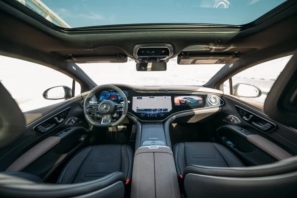 Mercedes EQS 53 AMG (White), 2023