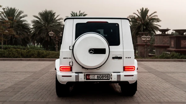 Mercedes G63 AMG (White), 2019