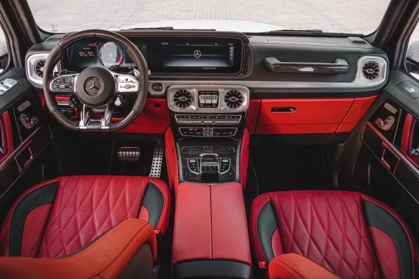Mercedes G63 AMG (White), 2019