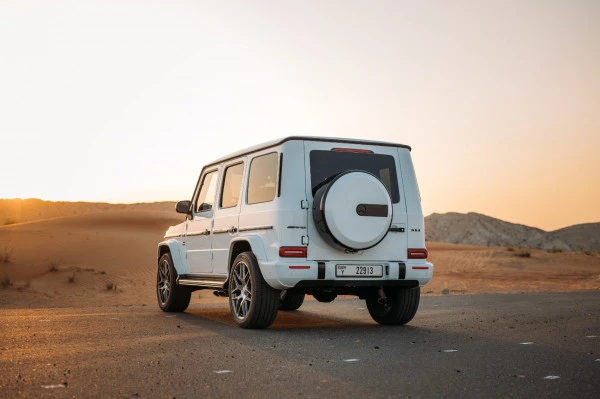 Mercedes G63 AMG (White), 2023