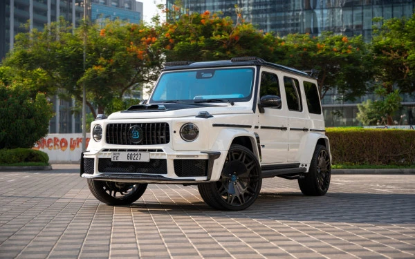 Mercedes G63 Brabus Kit (White), 2025