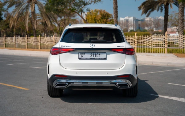 Mercedes GLC 200 SUV (White), 2024