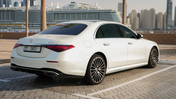 Mercedes S580 (White), 2022