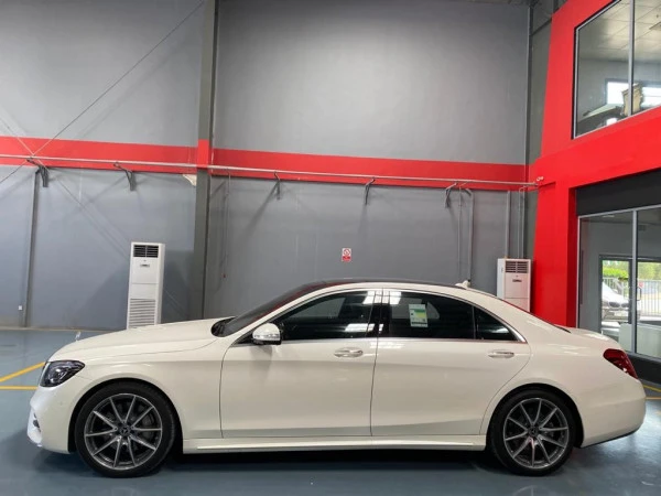 Mercedes S Class (White), 2019