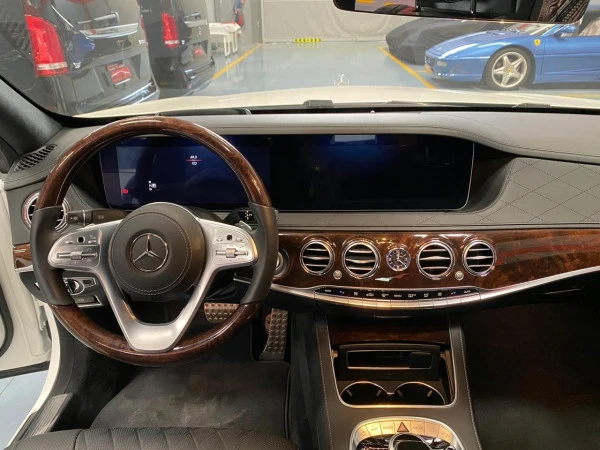 Mercedes S Class (White), 2019