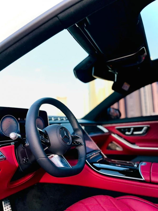 Mercedes S500 New Shape (White), 2021