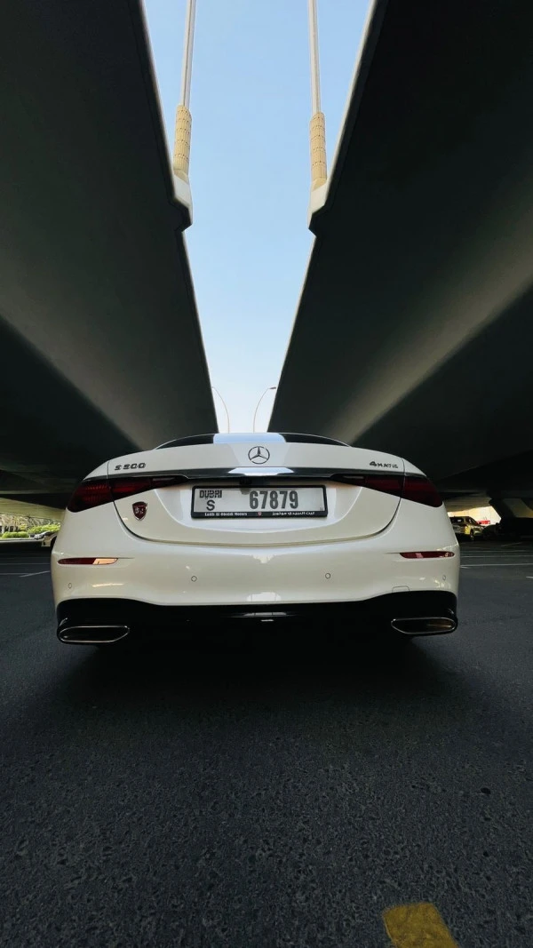Mercedes S500 New Shape (White), 2021