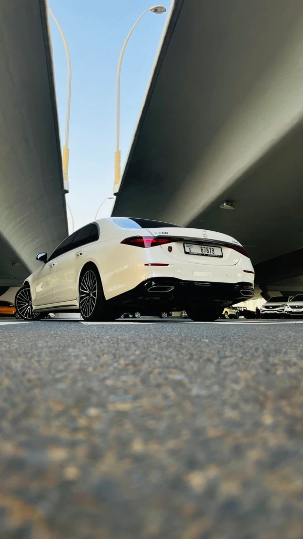 Mercedes S500 New Shape (White), 2021