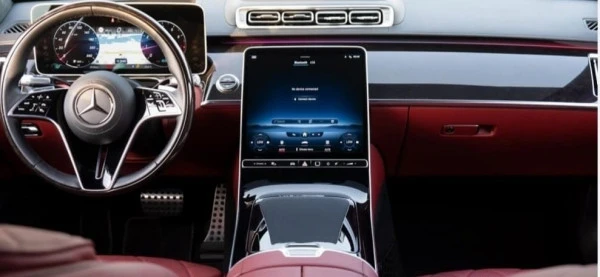 Mercedes S500 (White), 2021