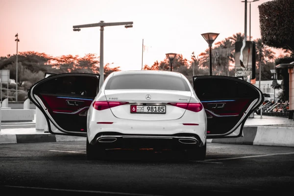 Mercedes S500 (White), 2021
