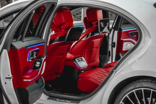 Mercedes S500 (White), 2021