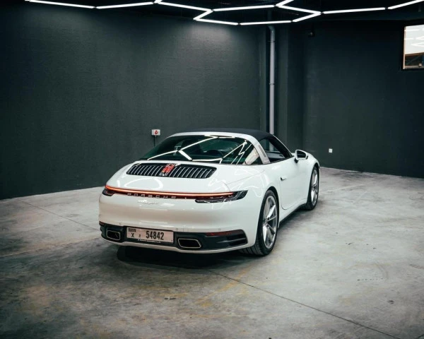 Porsche 911 Targa (White), 2022