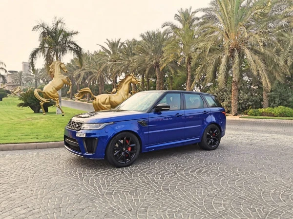 Range Rover Sport SVR (Blau), 2020